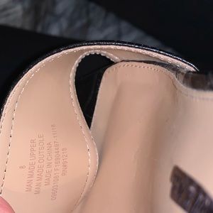 kalyn croc heeled mules